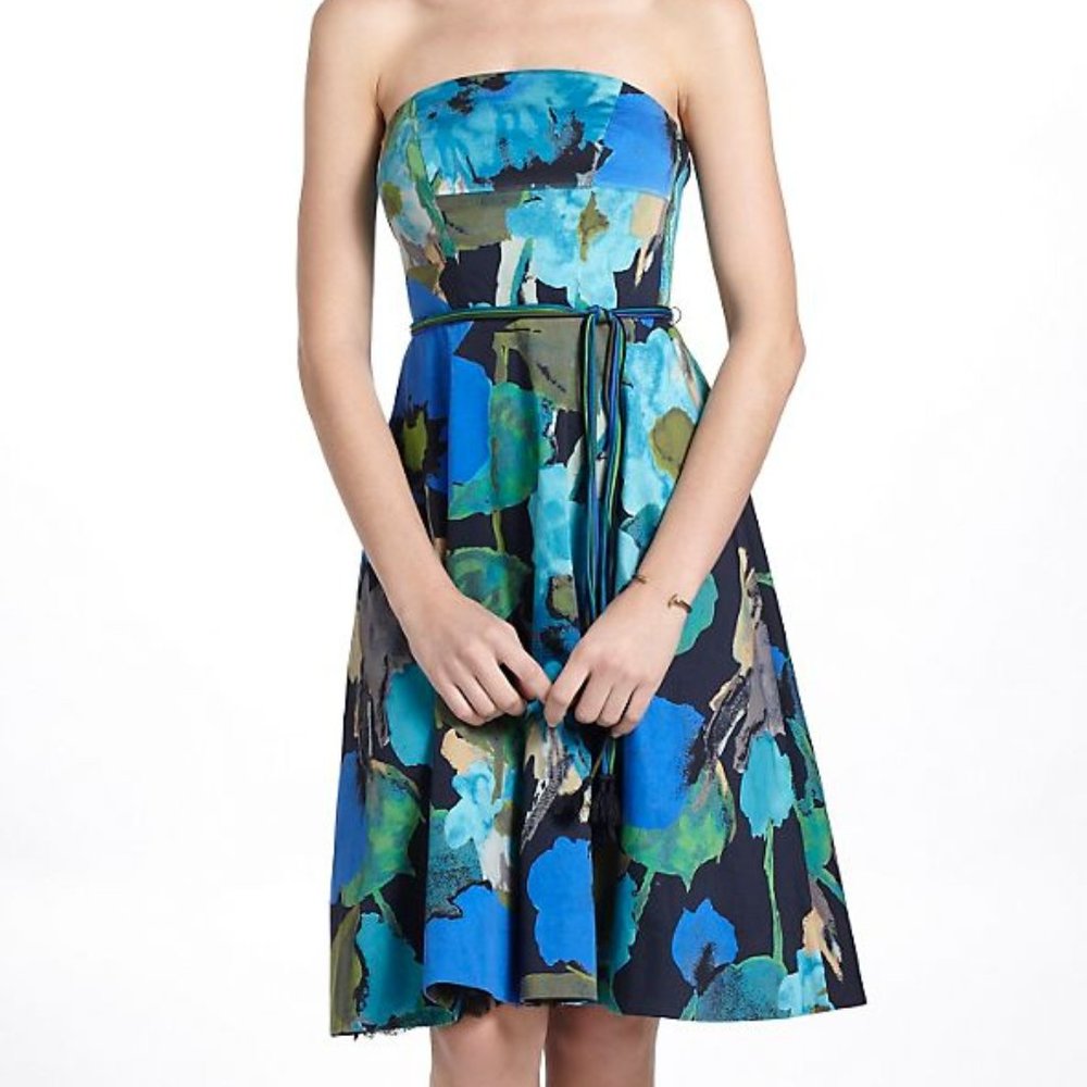 Vanessa Virginia Shadeflower strapless dre…